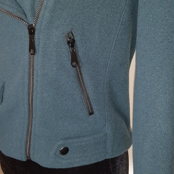 NWT Rebecca Minkoff wool blend moto jacket - Picture 10 of 14